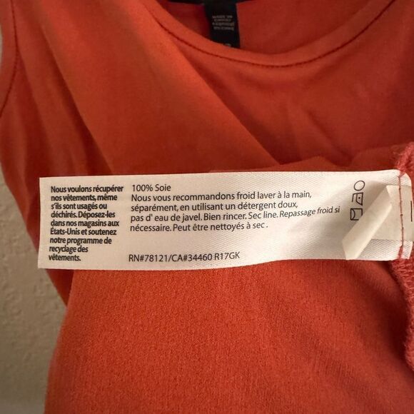 Eileen Fisher Red Camisole Top - Picture 4 of 4